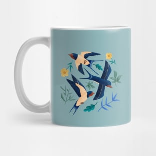 Barn swallows Mug